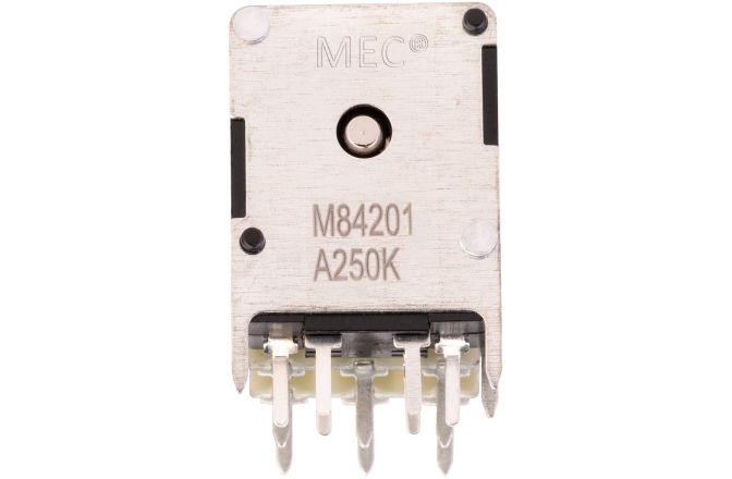 Potenţiometru MEC Pickups  Mono Stacked Potentiometer, A250K / A250K, Push/Pull