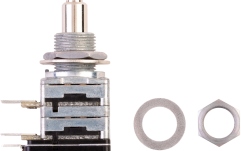 Potenţiometru MEC Pickups  Mono Stacked Potentiometer, A250K / A250K, Push/Pull