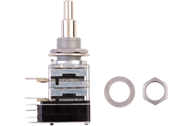 Potenţiometru MEC Pickups  Mono Stacked Potentiometer, A250K / A250K, Push/Pull
