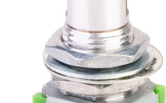 Potenţiometru MEC Pickups  Mono Stacked Potentiometer, A25K / A25K, concentric Solid Shaft