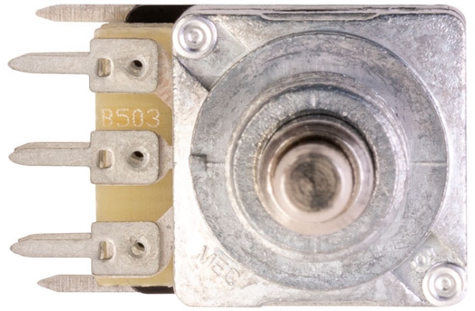 Potenţiometru MEC Pickups  Mono Stacked Potentiometer, B50K/cc / A500K