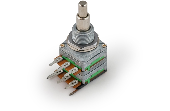 Potenţiometru MEC Pickups  Mono Stacked Potentiometer, B50K/cc / B50K/cc