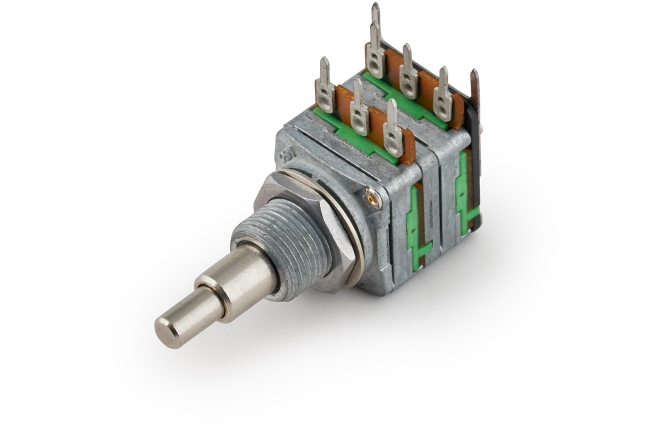 Potenţiometru MEC Pickups  Mono Stacked Potentiometer, B50K/cc / B50K/cc