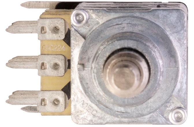 Potenţiometru MEC Pickups  Stereo + Mono Stacked Potentiometer, (05C220K / 05A220K) / B100K