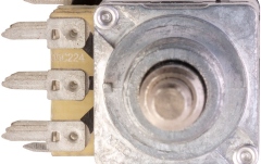 Potenţiometru MEC Pickups  Stereo + Mono Stacked Potentiometer, (05C220K / 05A220K) / B500K