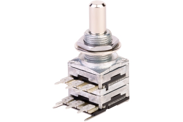 Stereo Potentiometer, (B100K / B100K) Stereo Potentiometer, (B100K / B100K)