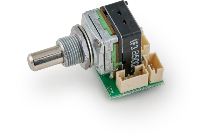 Potenţiometru  MEC Pickups  Volume Pot Module, B500K Push/Pull, R5 JST Solderless Connector, 2,0 mm
