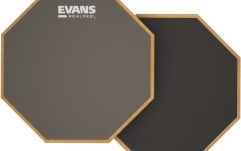 Practice Drum Evans RealFeel 2-Sided Drum Practice Pad 6 Inch