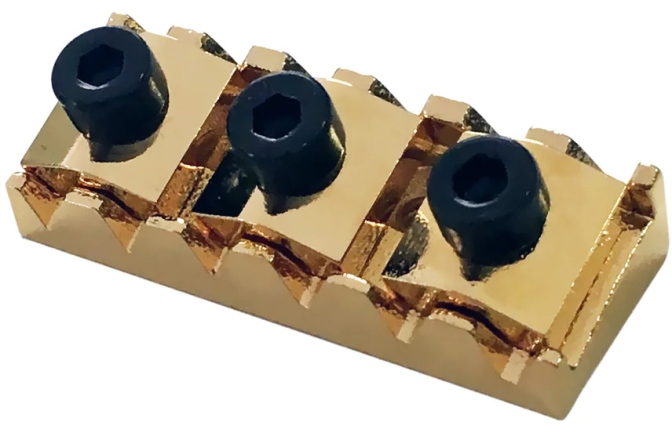 Prăguș blocabil (Locking nut) Floyd Rose By FR3NR2G -Locking Nut R2 - Gold