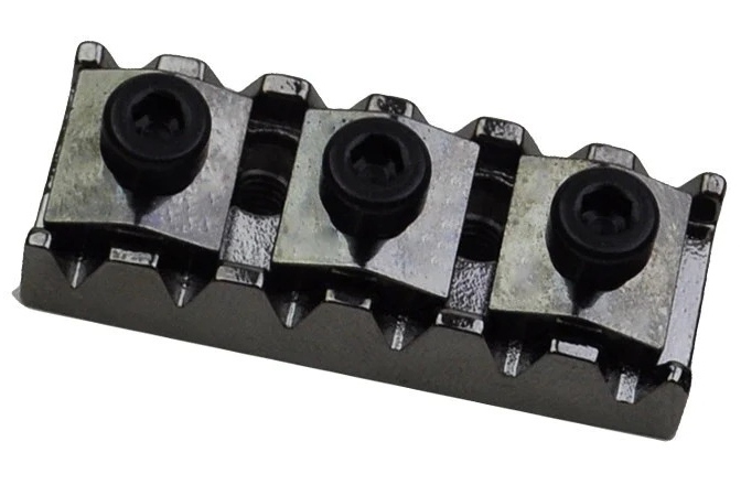 Prăguș blocabil (Locking nut) Floyd Rose By FR3NR42BN - Locking Nut R42 mm - Black Nickel