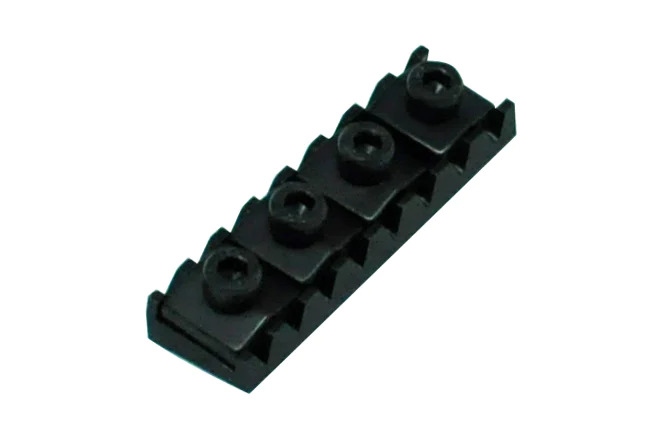 Prăguș blocabil (Locking nut) Floyd Rose FR18NRB - 8-String Locking Nut - Black