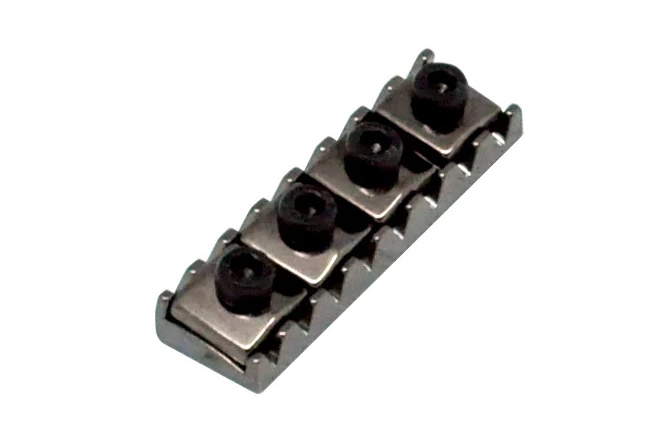 Prăguș blocabil (Locking nut) Floyd Rose  FR18NRBN - 8-String Locking Nut - Black Nickel
