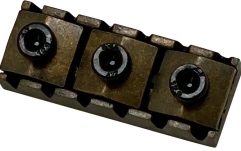 Prăguș blocabil (Locking nut) Floyd Rose  FR1NL3GB - 1000 Series / Special Locking Nut R-3 - Left - Green Bronze
