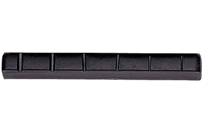 Prăguș chitară electrică Partsland Saddle plastic Dintat Negru