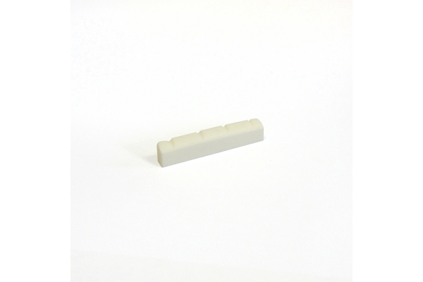 Nut for 4-stringed Lefthand-Bass - Hmax=9mm, W=43mm, D=5mm