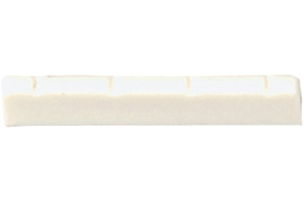 Saddle plastic F&S Ukulele zimtat 36 x 4 x 5,5 mm Saddle plastic F&S Ukulele zimtat 36 x 4 x 5,5 mm