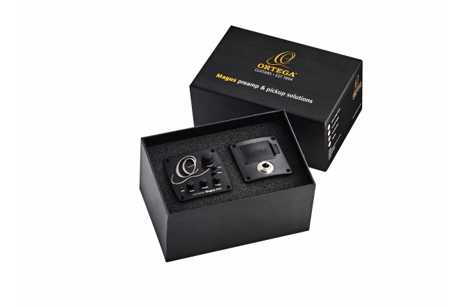 Preamp chitară Ortega Preamp with built in tuner - for nylon string and acoustic guitars