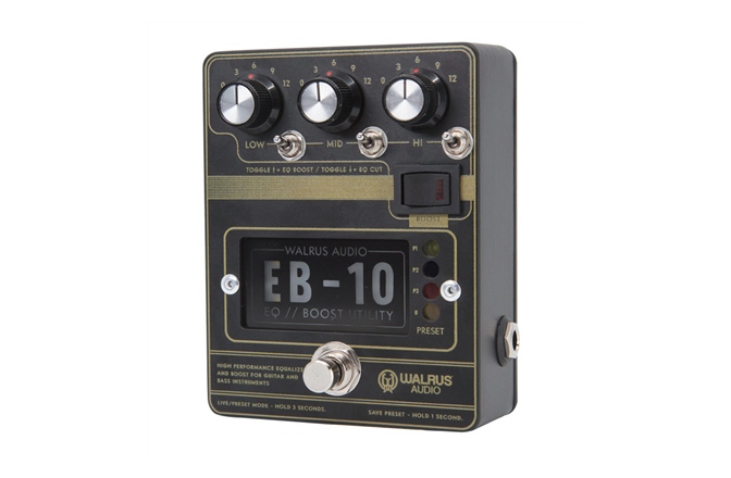 Preamp / EQ / Boost Walrus Audio EB-10 (Black)