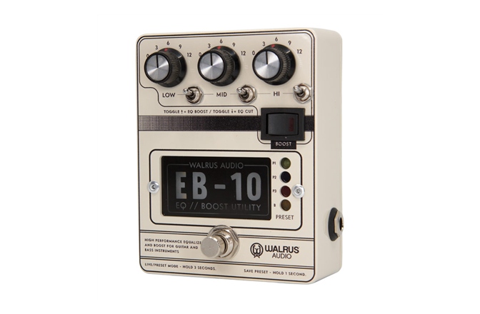 Preamp / EQ / Boost Walrus Audio EB-10 (Cream)