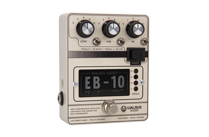 Preamp / EQ / Boost Walrus Audio EB-10 (Cream)