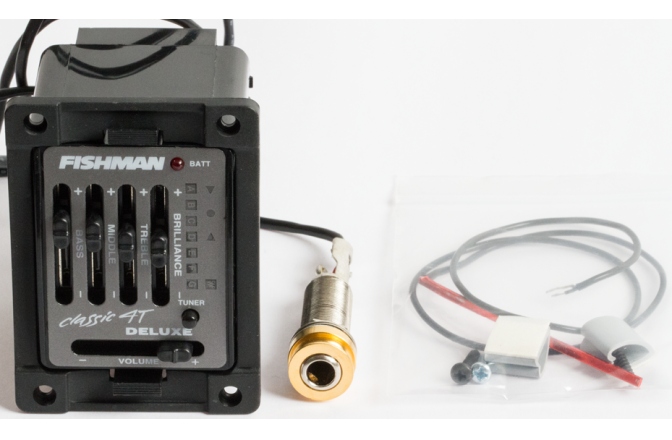 Preamplificator + tuner Ortega Preamp Fishman, EQ+Tuner
