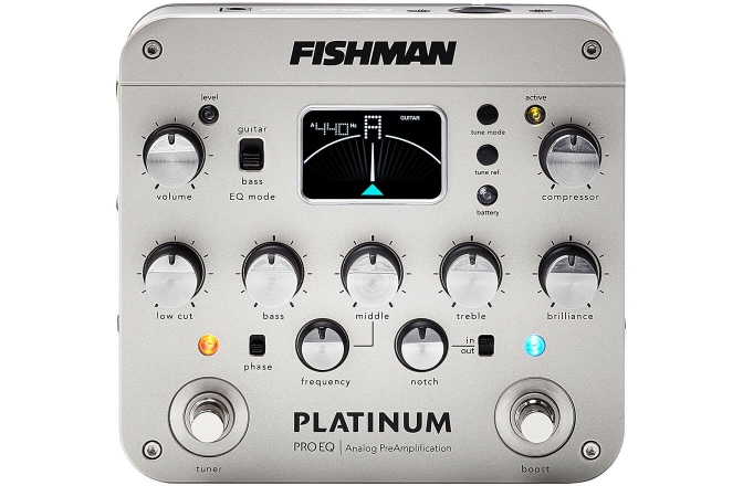 Preamplificator analogic  Fishman Platinum Pro Preamp/EQ/DI