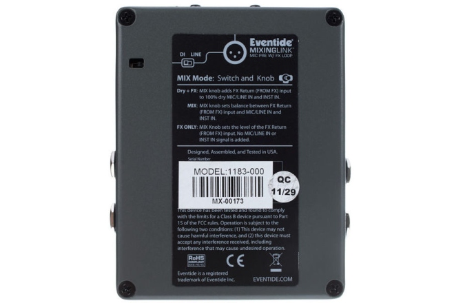 Preamplificator de microfon Eventide MixingLink