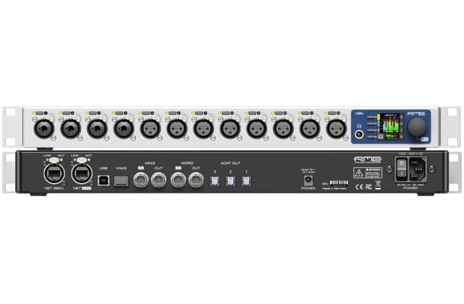 Preamplificator microfon<br /> RME 12Mic Dante