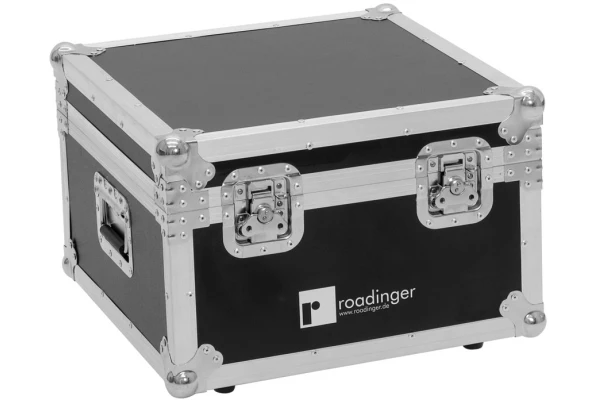 Roadinger Flightcase 2x LED CLS-18 QCL RGB — 2