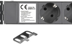 Priză de alimentare Adam Hall AH RACK PDU 8S USB