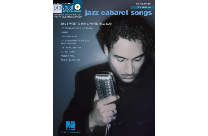 No brand Pro Vocal Men's Edition Volume 48: Jazz Cabaret Songs (Book/CD)
