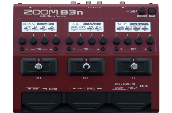 Procesor chitară bas Zoom B3n