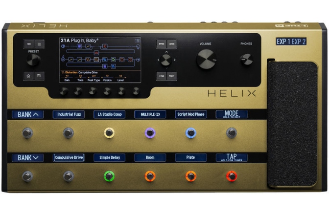 Procesor de chitară electrică Line6 Helix Gold Limited Edition