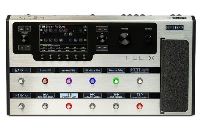 Procesor de Chitară Electrică Line6 Helix Platinum Limited Edition