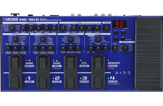 Procesor de efecte chitară bas Boss ME-90B