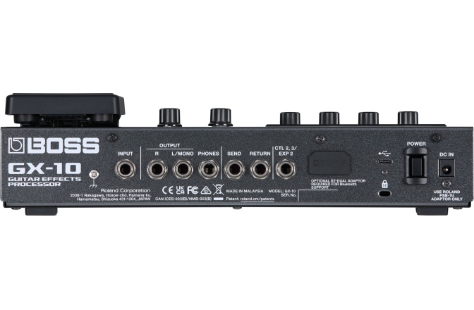 Procesor de efecte chitară  Boss GX-10