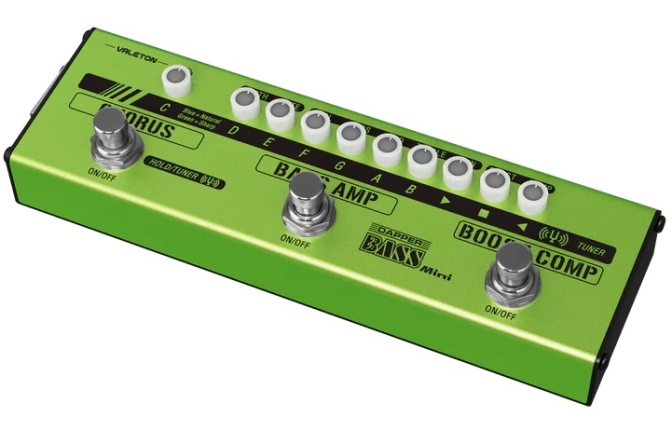 Procesor de efecte pentru bas Valeton Dapper Bass Mini MES-2