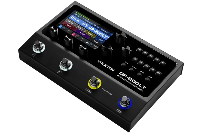 Procesor de efecte pentru chitară  Valeton GP-200LT HD Modeling Multi-effects Processor