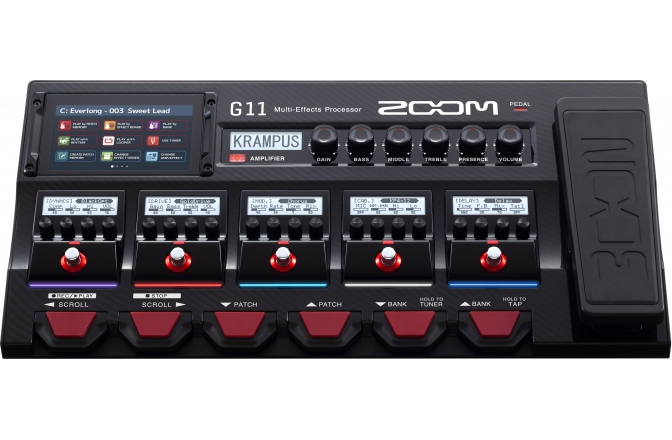 Procesor de efecte Zoom G11 Guitar Multi Effect