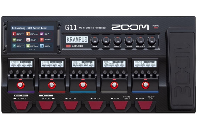 Procesor de efecte Zoom G11 Guitar Multi Effect