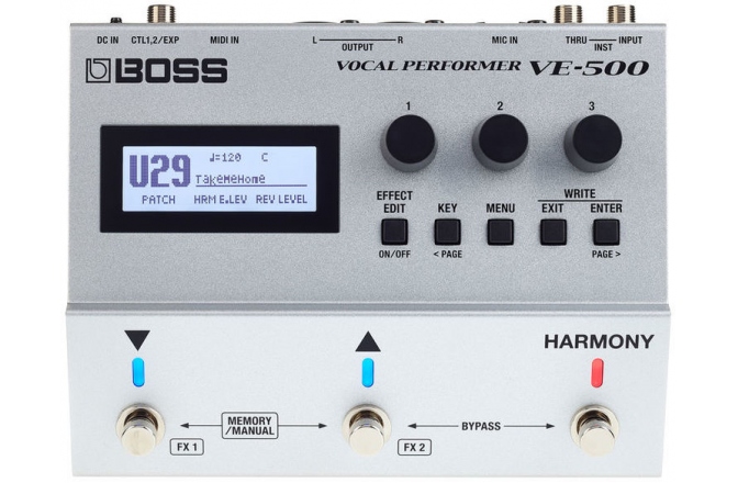 Procesor de voce Boss VE-500 Vocal Performer