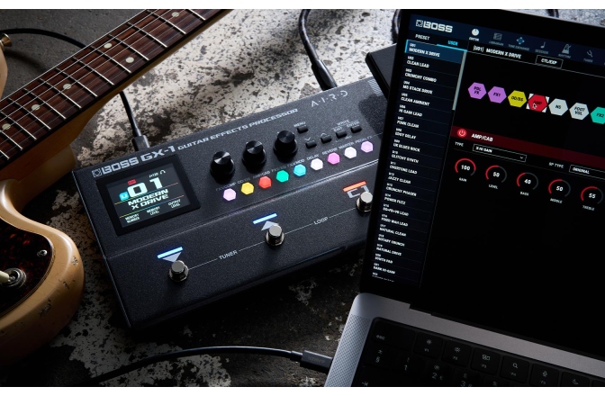 Procesor efecte chitară Boss GX-1