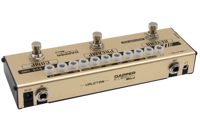Procesor efecte chitară electro-acustică Valeton Dapper Acoustic Mini MES-4