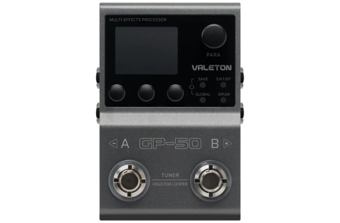 Procesor multi-efect chitară / bas Valeton GP-50 Compact Multi Effects Processor