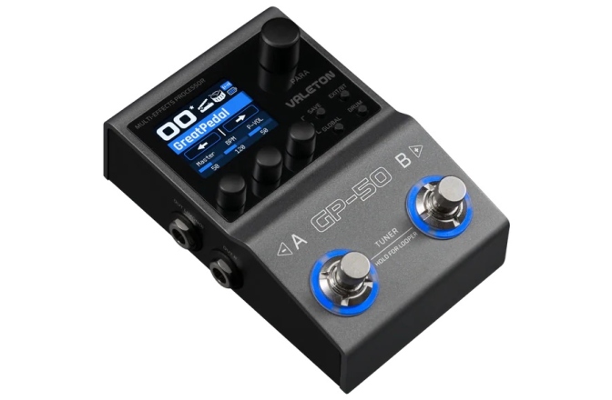 Procesor multi-efect chitară / bas Valeton GP-50 Compact Multi Effects Processor