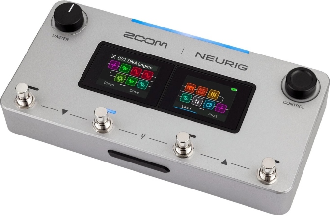 Multi-effect guitar processor Zoom Neurig