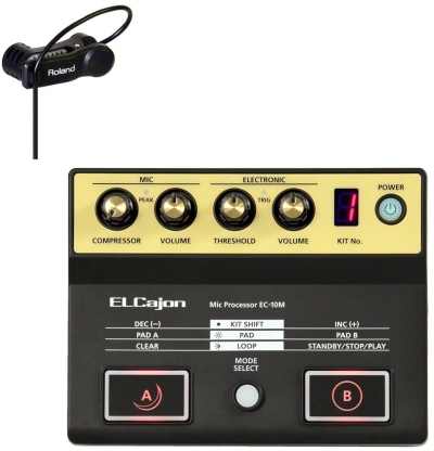 Roland Procesor/multi-efect cu microfon clip-on EC-10M ElCajon Mic Processor