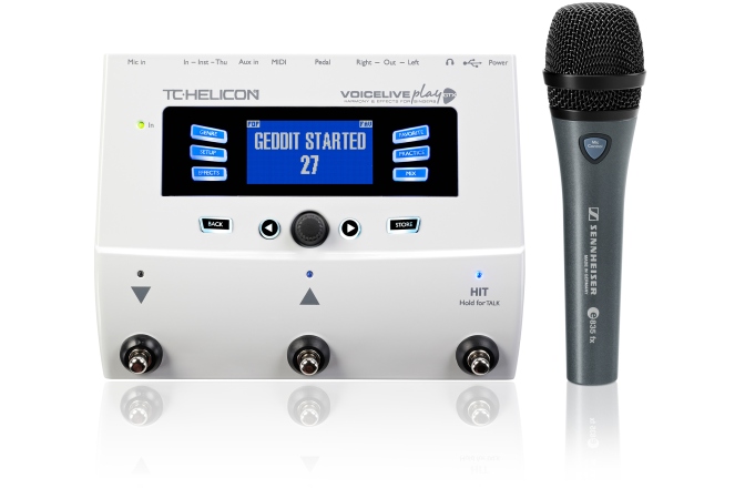 Procesor vocal TC Helicon VoiceLive Play GTX - E835fx