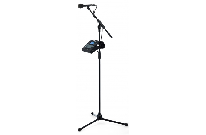 stativul de microfon si microfonul sunt accesorii optionale.