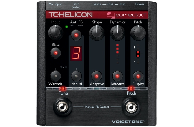 Procesor vocal TC Helicon VoiceTone Correct XT
